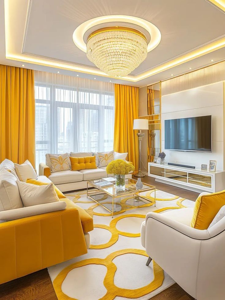 A Ray of sunshine, sunflower yellows and soft creams. Bright, colourful and cheerful!