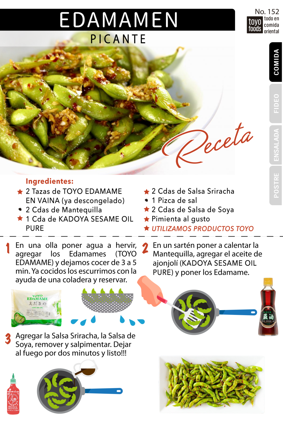 EDAMAME PICANTE