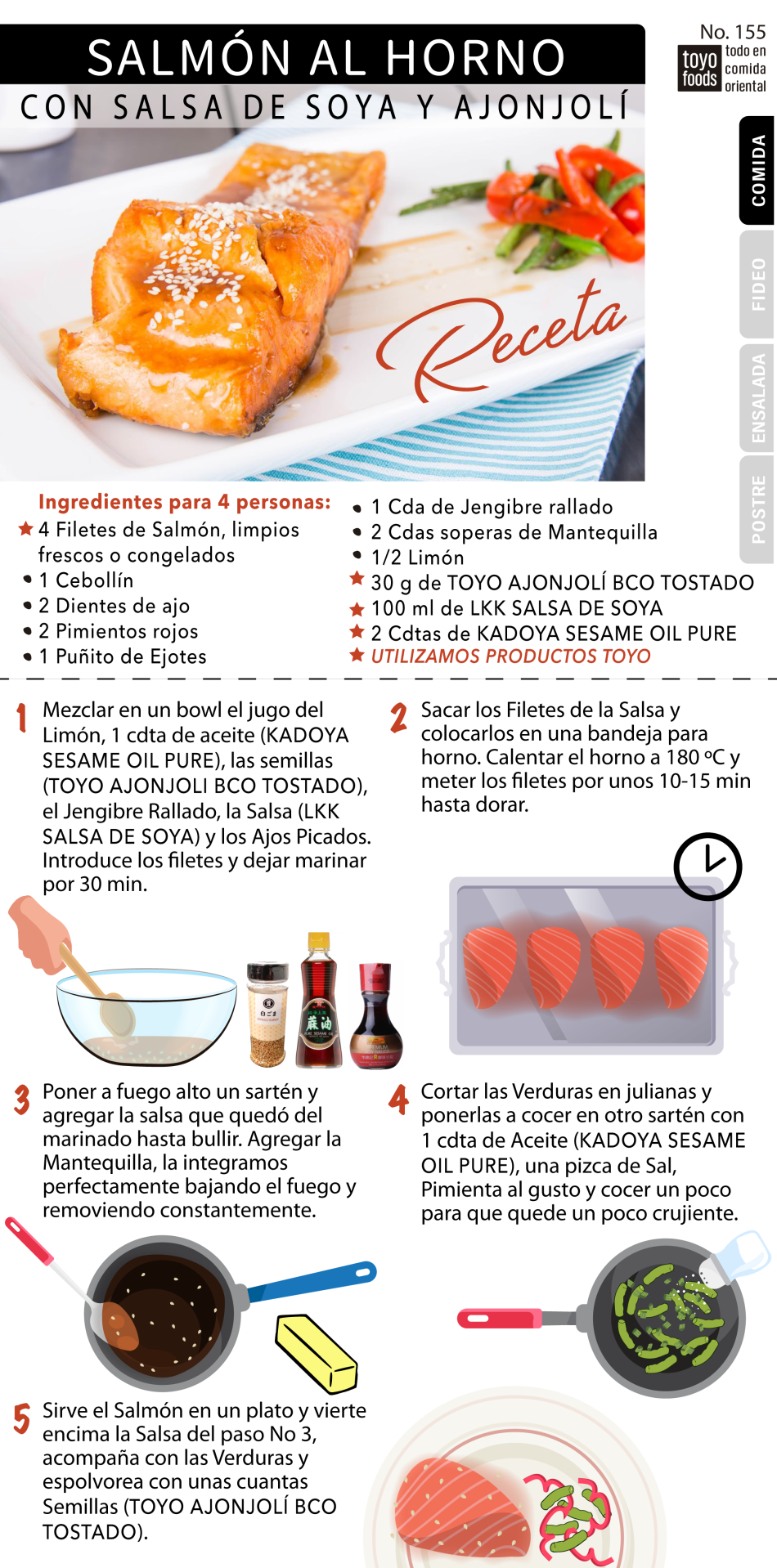 SALMÓN AL HORNO