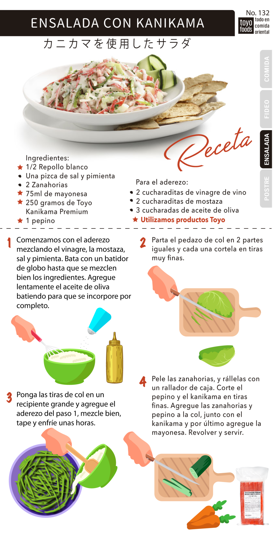 ENSALADA CON KANIKAMA